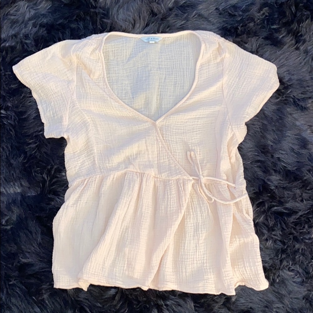 🔥Baby Doll  Crossover Blouse🔥
